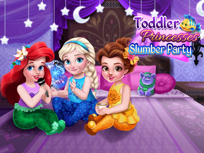 Toddler Princesses Slumber Party