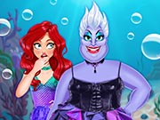 Underwater Princess Vs Villain Rivalry