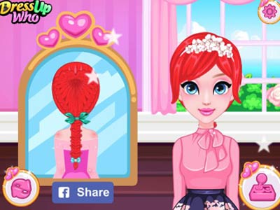 Valentines Day Hearty Hairstyles