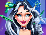 Vampira Spooky Hairstyle Challenge