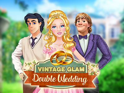 Vintage Glam Double Wedding
