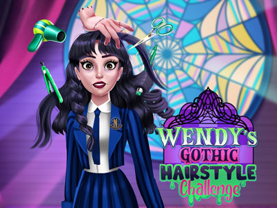 Wendy's Gothic Hairstyle Challenge