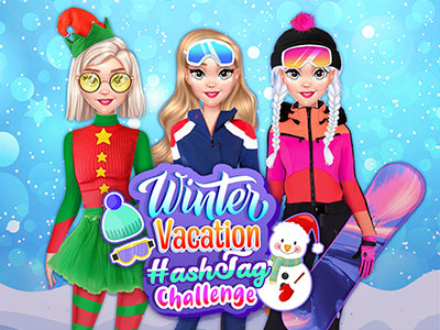 Winter Vacation #Hashtag Challenge