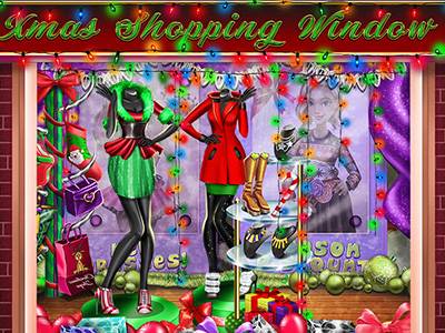 Xmas Shopping Window