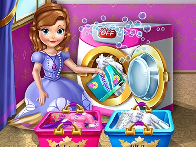 Young Princess Laundry Day